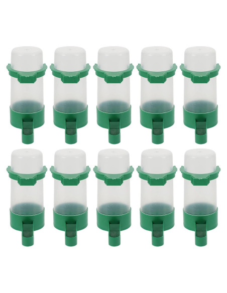 Dispensador Automático de Agua para Aves NUOBESTY 10 Piezas