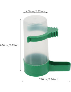 Dispensador Automático de Agua para Aves NUOBESTY 10 Piezas 2