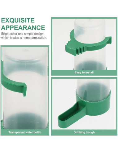 Dispensador Automático de Agua para Aves NUOBESTY 10 Piezas