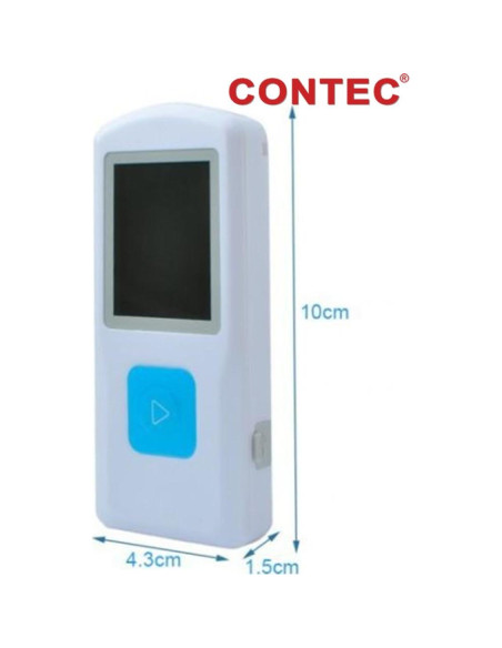 Monitor de ECG/EKG Portátil CONTEC PM10 Bluetooth 1.77"