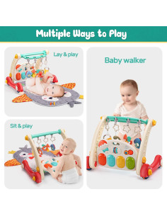 Alfombra de Juego Musical Cute Stone 80x50cm para Bebés 2