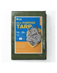 Lona Verde GUARD SHIELD 3,05x6,10m Impermeable 7mil