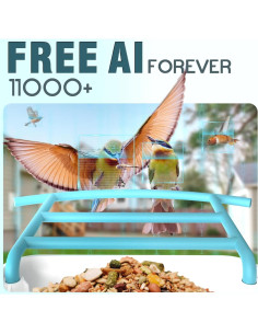 Comedero Inteligente BROAIMX con Cámara 1080P y Solar 2