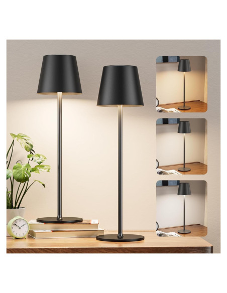 Lámpara de Mesa Inalámbrica Kakanuo - Paquete de 2 LED