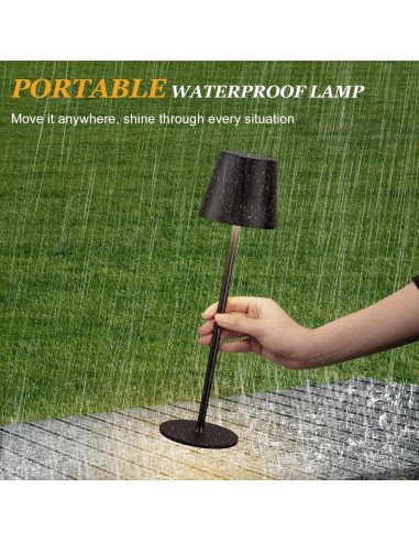 Lámpara de Mesa Inalámbrica Kakanuo - Paquete de 2 LED