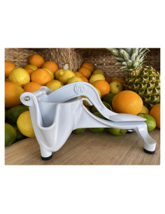 Exprimidor Manual Vintage Kitchen 0.5L Acabado Blanco