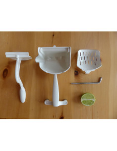 Exprimidor Manual Vintage Kitchen 0.5L Acabado Blanco 2