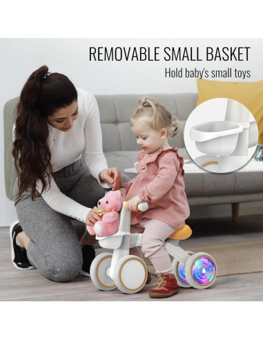 Bicicleta de Equilibrio Umatoll B402 para Bebés 12-24 Meses