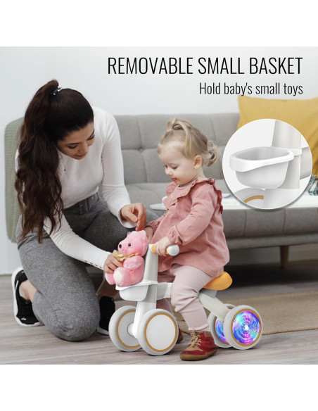 Bicicleta de Equilibrio Umatoll B402 para Bebés 12-24 Meses