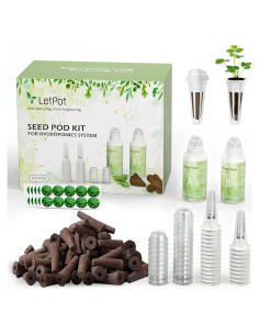 Kit Hidropónico LetPot 172 Piezas con Esponjas y Nutrientes