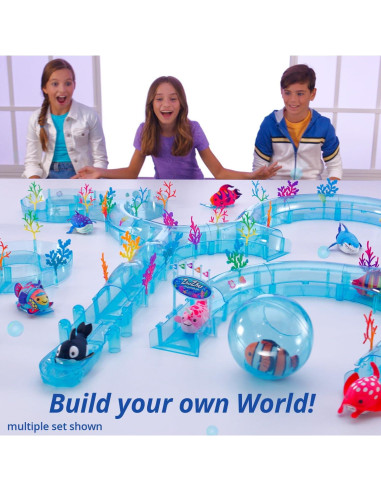 Conjunto Acuario ZhuZhu con 2 Peces y Accesorios