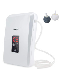 Generador de Ozono Portátil Ivation 600mg/h - Purificador de Aire y Agua