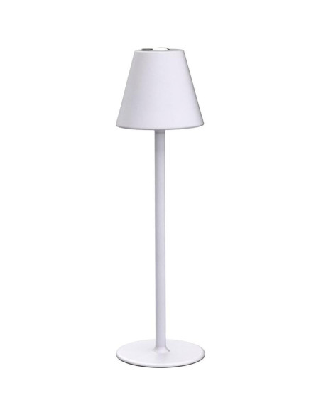 Lámpara de Mesa LED Timjorman Blanca Batería 5000mAh