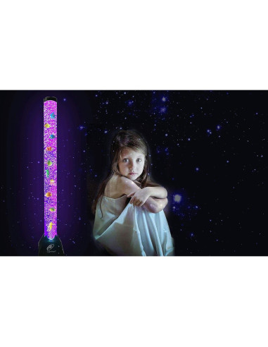 Lámpara Acuática Sensorial Lightahead 4FT con 10 Peces Flotantes