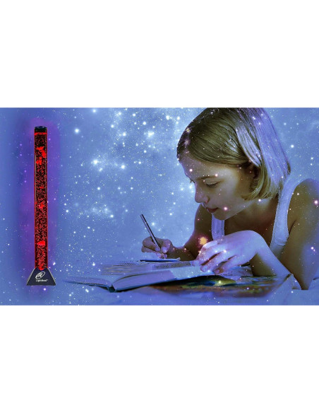 Lámpara Acuática Sensorial Lightahead 4FT con 10 Peces Flotantes