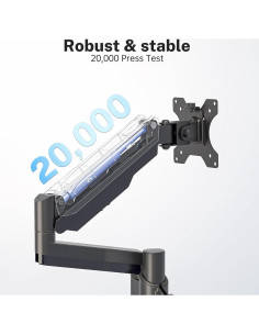 Soporte Doble para Monitor WALI GSDM002 Ajustable 17-32" 2