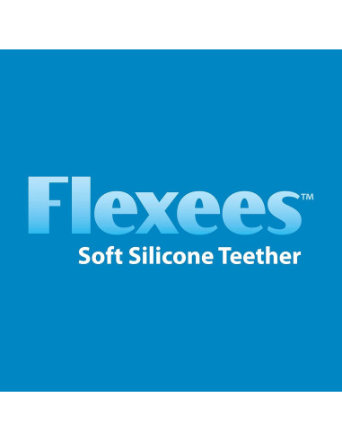 Mordedor Suave Dr. Brown's Flexees Conejito Rosa 100% Silicona 3m+