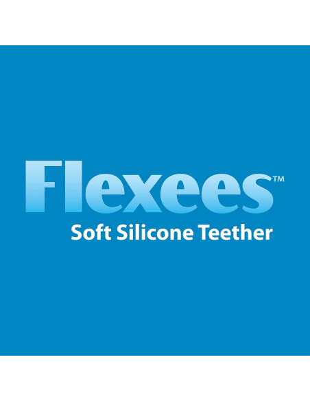 Mordedor Suave Dr. Brown's Flexees Conejito Rosa 100% Silicona 3m+