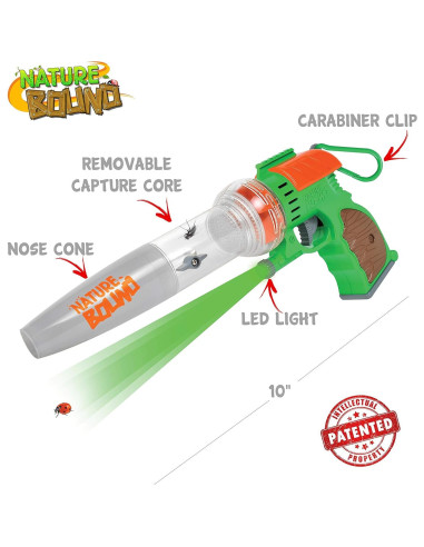 Capturador de Insectos Nature Bound, Juguete Ecológico Verde
