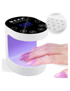 Lámpara UV Inalámbrica MEKK YX-PD-W 24W Recargable Blanca