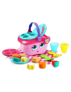 Cesta de Picnic VTech Rosa con 15 Piezas Interactivas