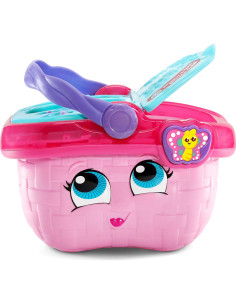 Cesta de Picnic VTech Rosa con 15 Piezas Interactivas 2