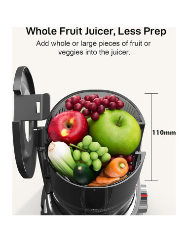 Exprimidor de frutas enteras SiFENE AMR8202 1.33L Gris