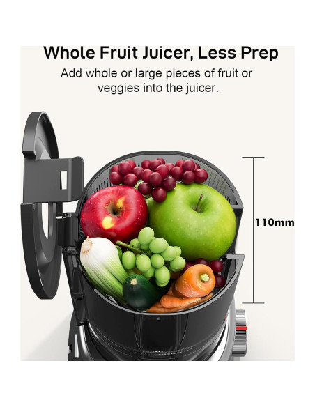 Exprimidor de frutas enteras SiFENE AMR8202 1.33L Gris