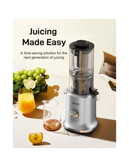 Exprimidor de frutas enteras SiFENE AMR8202 1.33L Gris