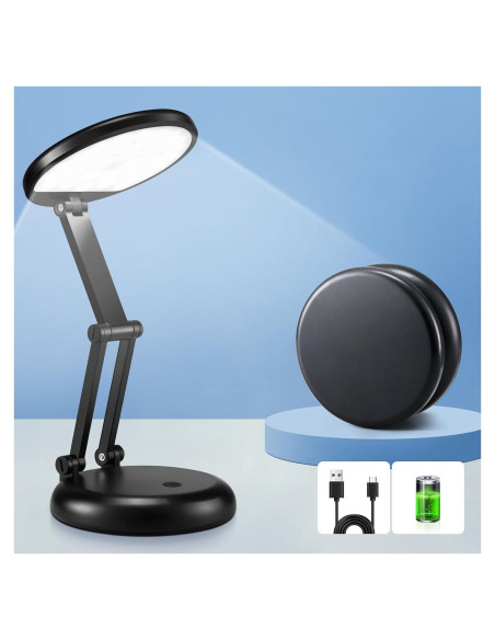 Lámpara de Mesa Recargable ONF FIRE 3600mAh 10 Brillos