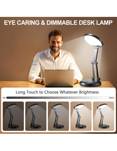 Lámpara de Mesa Recargable ONF FIRE 3600mAh 10 Brillos