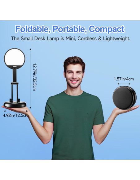 Lámpara de Mesa Recargable ONF FIRE 3600mAh 10 Brillos