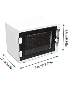 Armario de Esterilización UV AOBOO 12L para Herramientas de Uñas 2