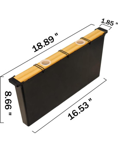 Alimentador de Colmena BeeCastle 2 Piezas 3.3L Seguro