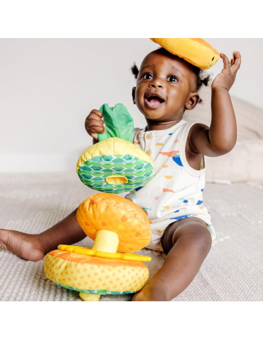 Apilador Suave Piña Melissa & Doug - Juguete Sensorial Bebés