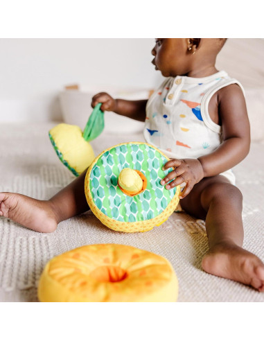 Apilador Suave Piña Melissa & Doug - Juguete Sensorial Bebés