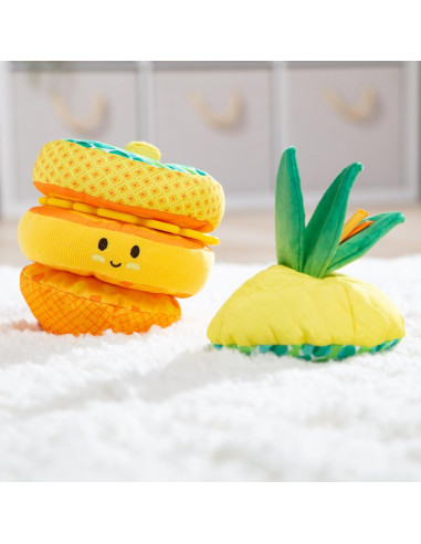 Apilador Suave Piña Melissa & Doug - Juguete Sensorial Bebés