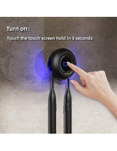 Soporte de Cepillos de Dientes Inteligente Lonooxy TS4 Montado en Pared 2