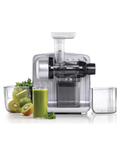 Extractor de Jugo Omega Cold Press 365 200W Plata 8 en 1