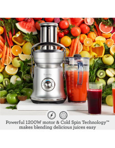 Exprimidor Breville Juice Fountain Cold XL 2.07L Acero Inoxidable 2