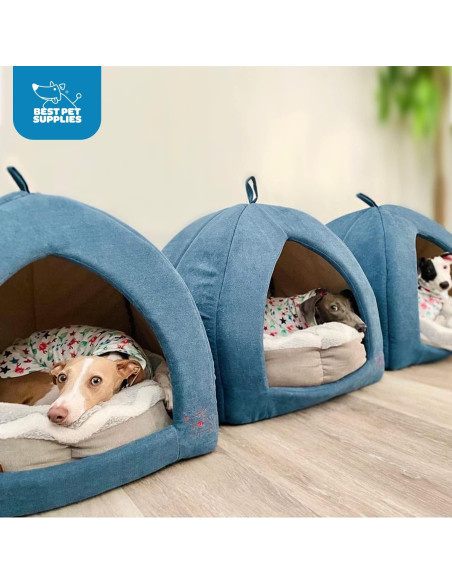Tienda Suave para Perro y Gato Best Pet Marino 48cm