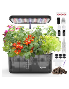 Sistema Hidropónico DRYADES 8 Cápsulas 4.5L con Luz LED