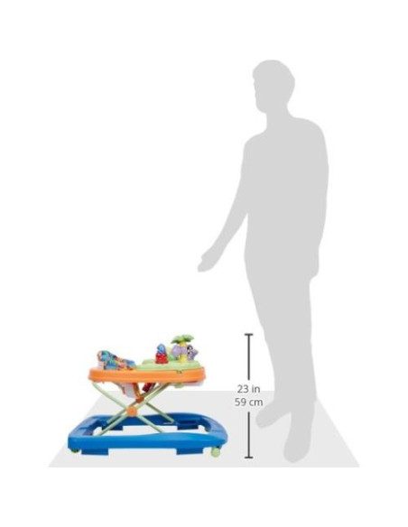 Caminador de bebé Safety 1st Dino Sounds con bandeja actividades
