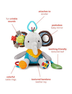 Juguete de Actividad Skip Hop Elefante Multi-Sensorial 2