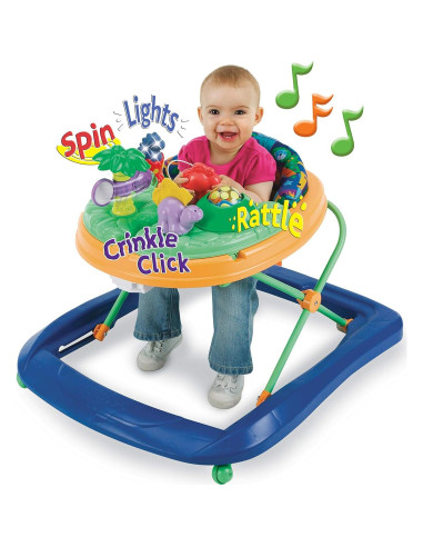 Caminador de bebé Safety 1st Dino Sounds con bandeja actividades