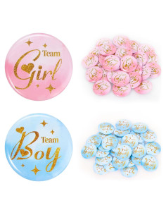 Pins de Revelación de Género 60Pcs 4.4cm - Mr Cozy