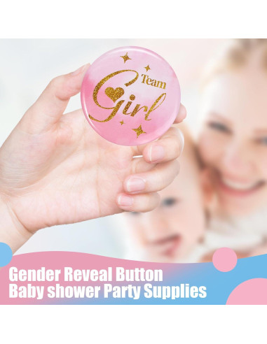 Pins de Revelación de Género 60Pcs 4.4cm - Mr Cozy