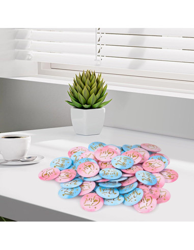 Pins de Revelación de Género 60Pcs 4.4cm - Mr Cozy