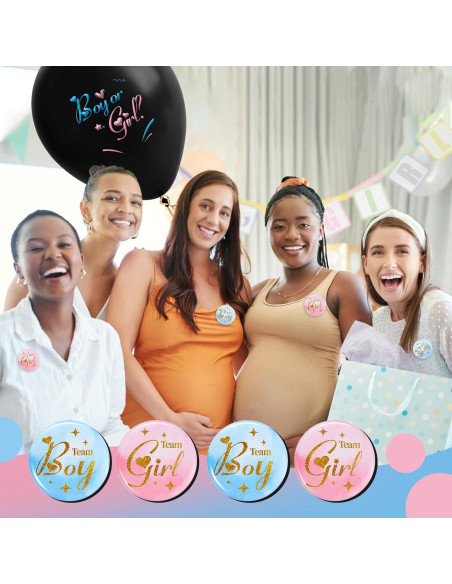 Pins de Revelación de Género 60Pcs 4.4cm - Mr Cozy