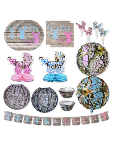 Kit Fiesta Revelación de Género 24 Invitados Havercamp